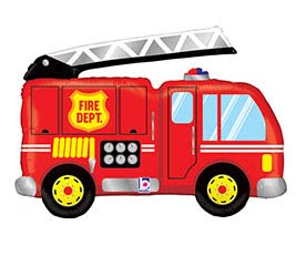 40" Large Fire Truck