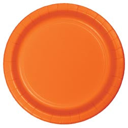 Orange 7" Plates
