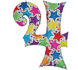 Star's 40" Number Four Balloon