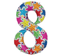 Star's 40" Number Eight Balloon