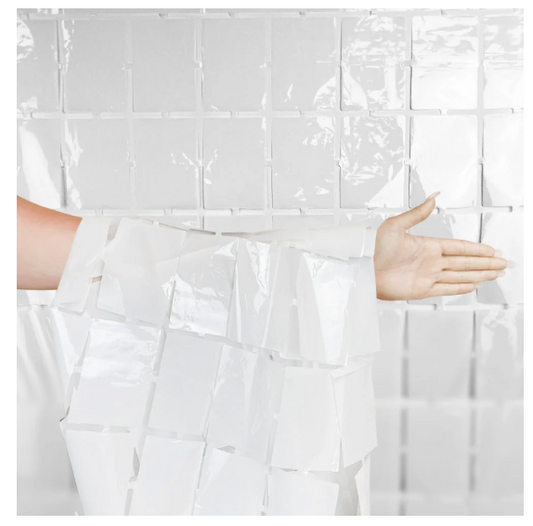 Foil Square Curtain Backdrop