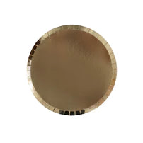 Metallic Gold Dessert Plates