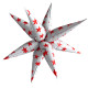 32" Red Star Starburst