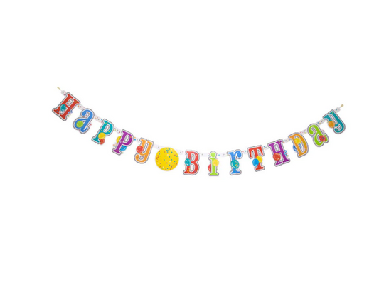 Customizable Birthday Banner