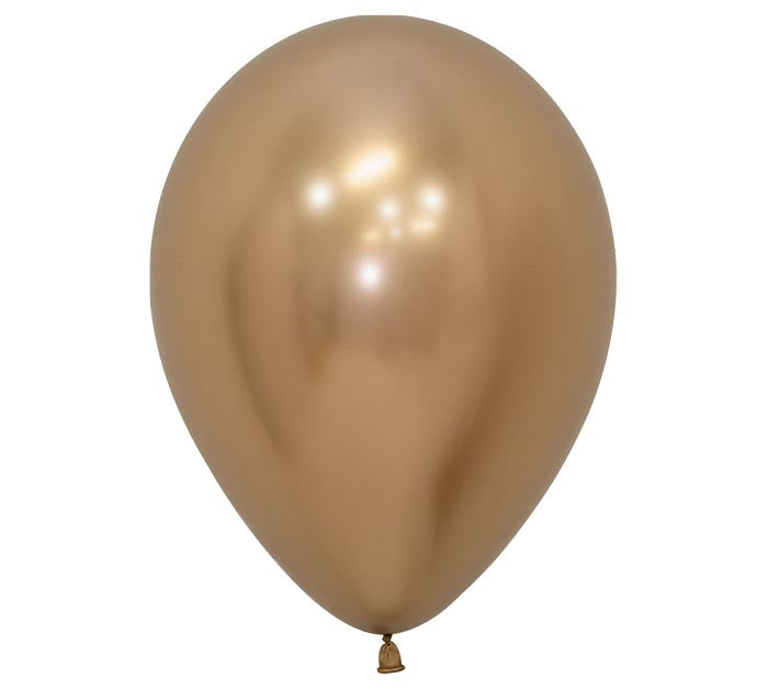 5" Gold Reflex Balloon