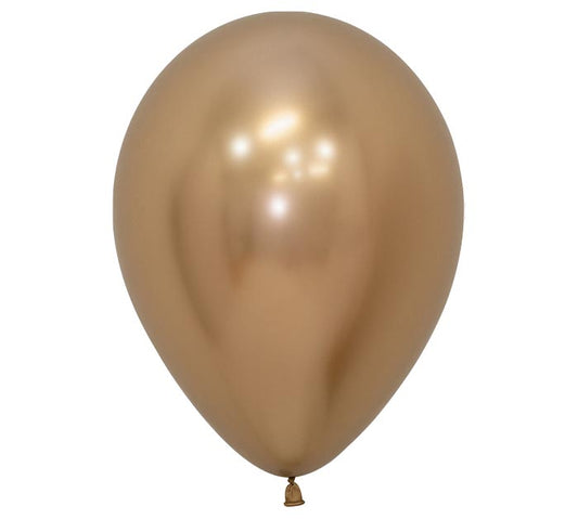 5" Gold Reflex Balloon