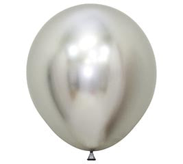 18" Reflex Silver Balloon