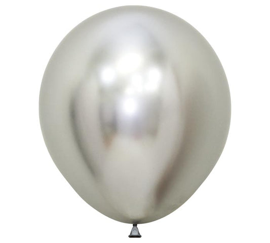 18" Silver Reflex Balloon