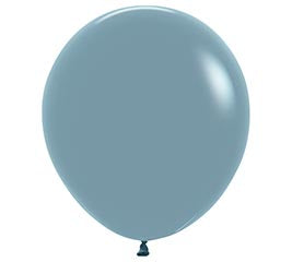 18" Pastel Dusk Blue Balloon