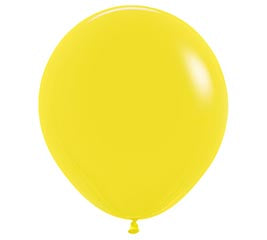 18" Fashion Yellow Balloon