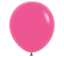 18" Deluxe Fuchsia Balloon