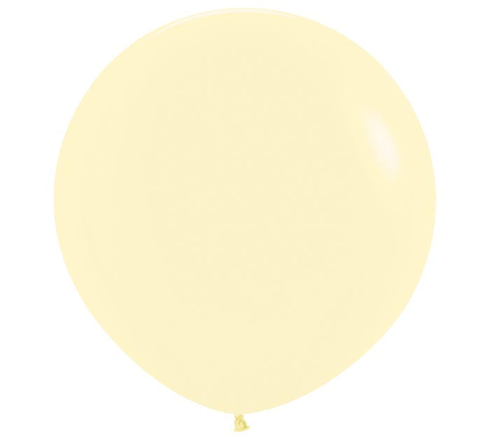 Pastel Matte Yellow 24" Balloon