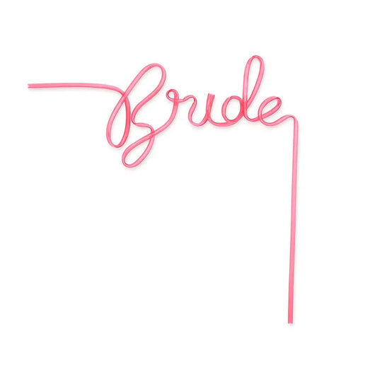 Bride Party Straws