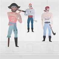 Giant Pirates Decorations