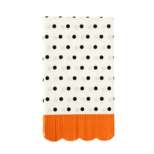 Black Polka Dot Napkins