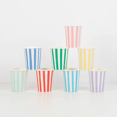 Striped Cups
