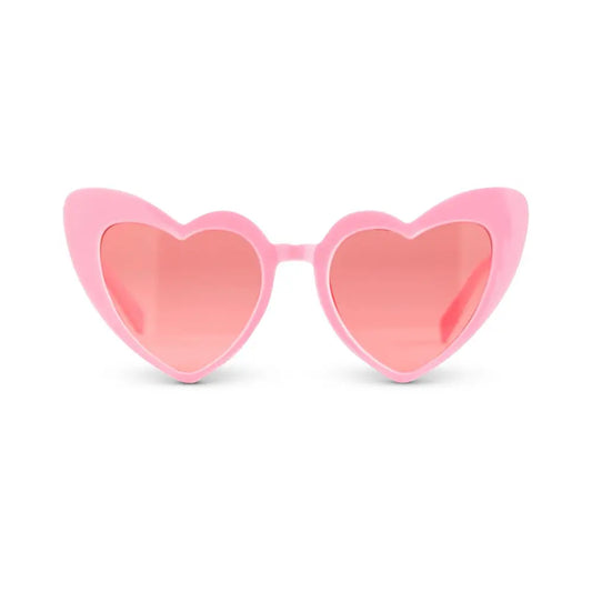 Pink Heart Shaped Sunglasses