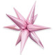 19" Pink Busting Star Balloon