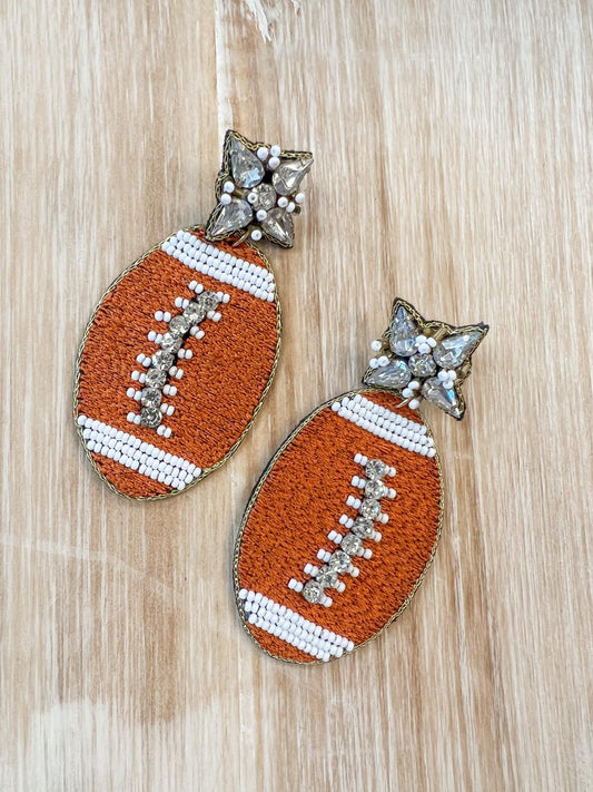 Football Earrings