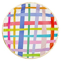 Gingham Plate