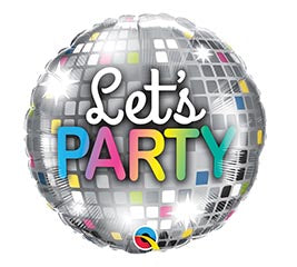 18" Let's Party Balloon