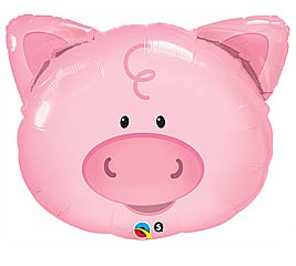 30'' Pig Head Balloon