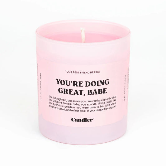 You're doing Great Candle