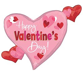 Playful Swirly Heart 24'' Balloon