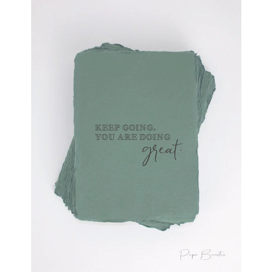 'Keep Going, You're Doing Great' Card