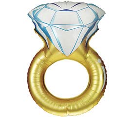 37'' Engagement Ring Balloon