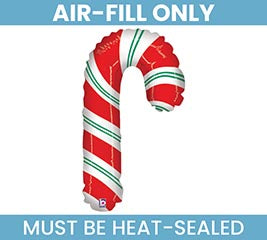 Small Candy Cane Balloon