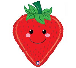 21" Strawberry Balloon