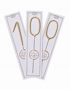 Numbers Sparkler Wand