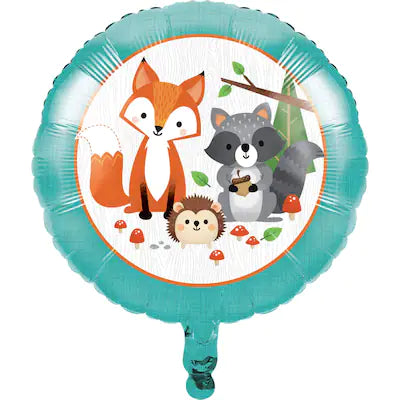 Baby Forest Animals Birthday Balloon