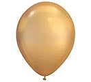 11" Gold Chrome Balloon