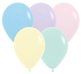 5" Pastel Matte Balloons