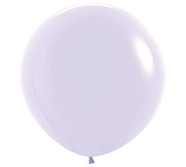 24" Pastel Lilac Matte Balloon