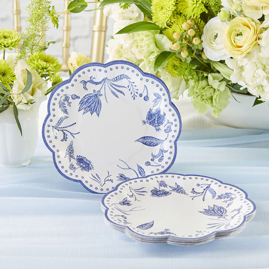 Blue Willow Small Paper Plates