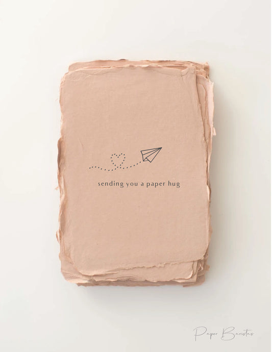 'Sending You a Paper Hug' Card