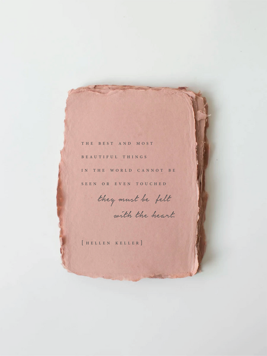 'Felt By the Heart' Card