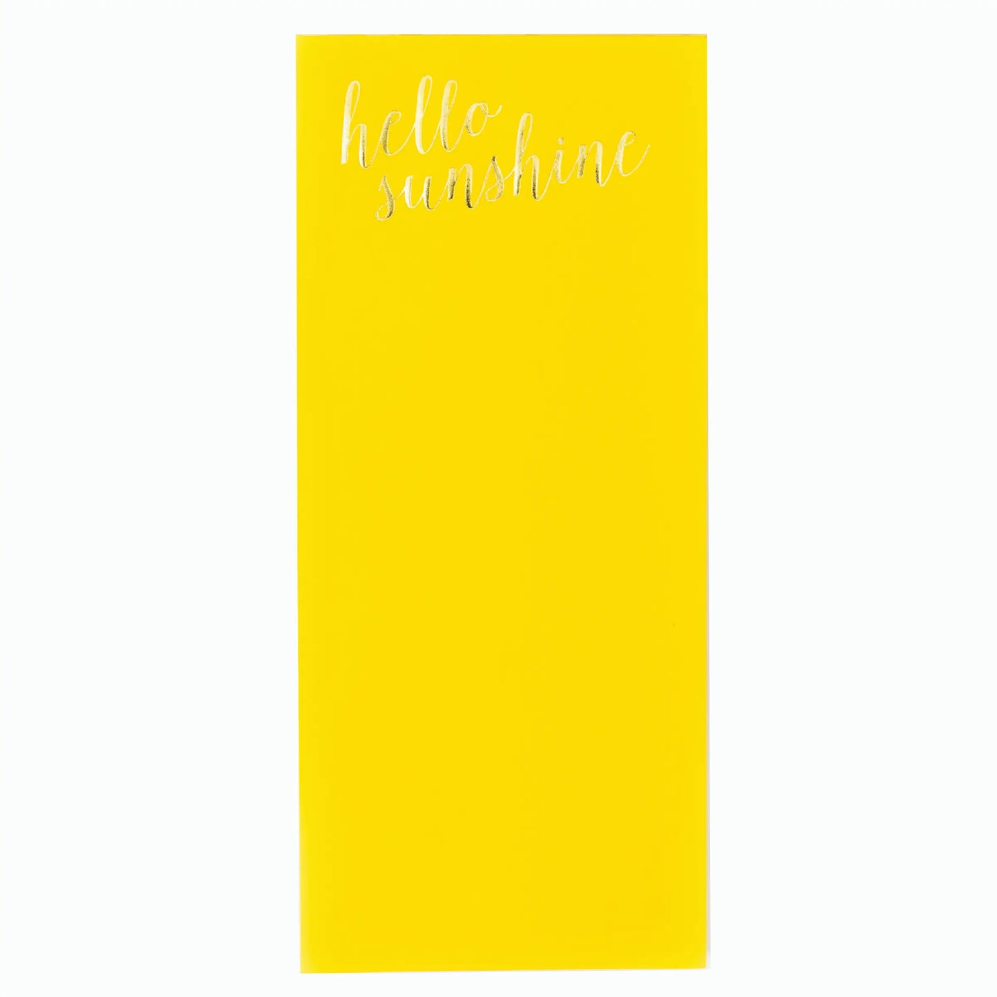Hello Sunshine Notepad