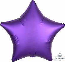 21" Purple Star Balloon