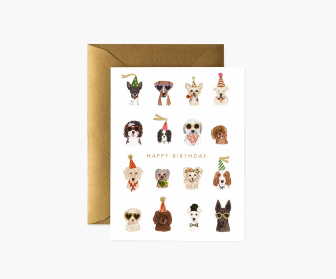 Pup Pawty 'Happy Birthday' Card