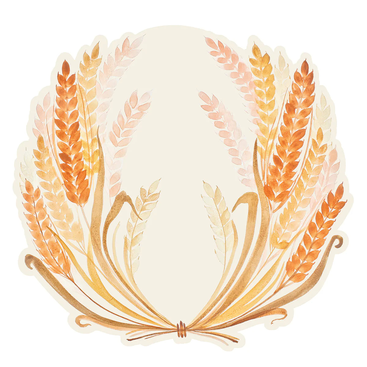 Die Cut Golden Harvest Placemats- 12 sheets
