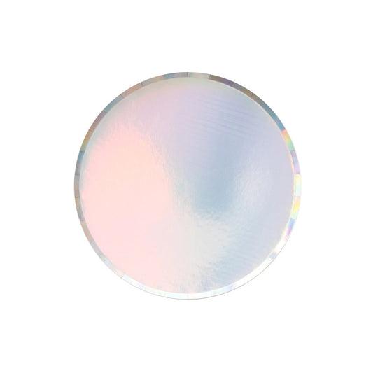 Iridescent Small Low Rim Plates