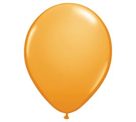 11" Orange Balloon