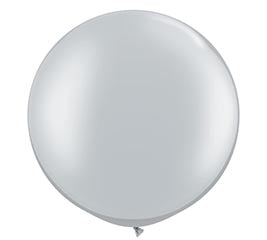 30'' Metallic Silver Balloon