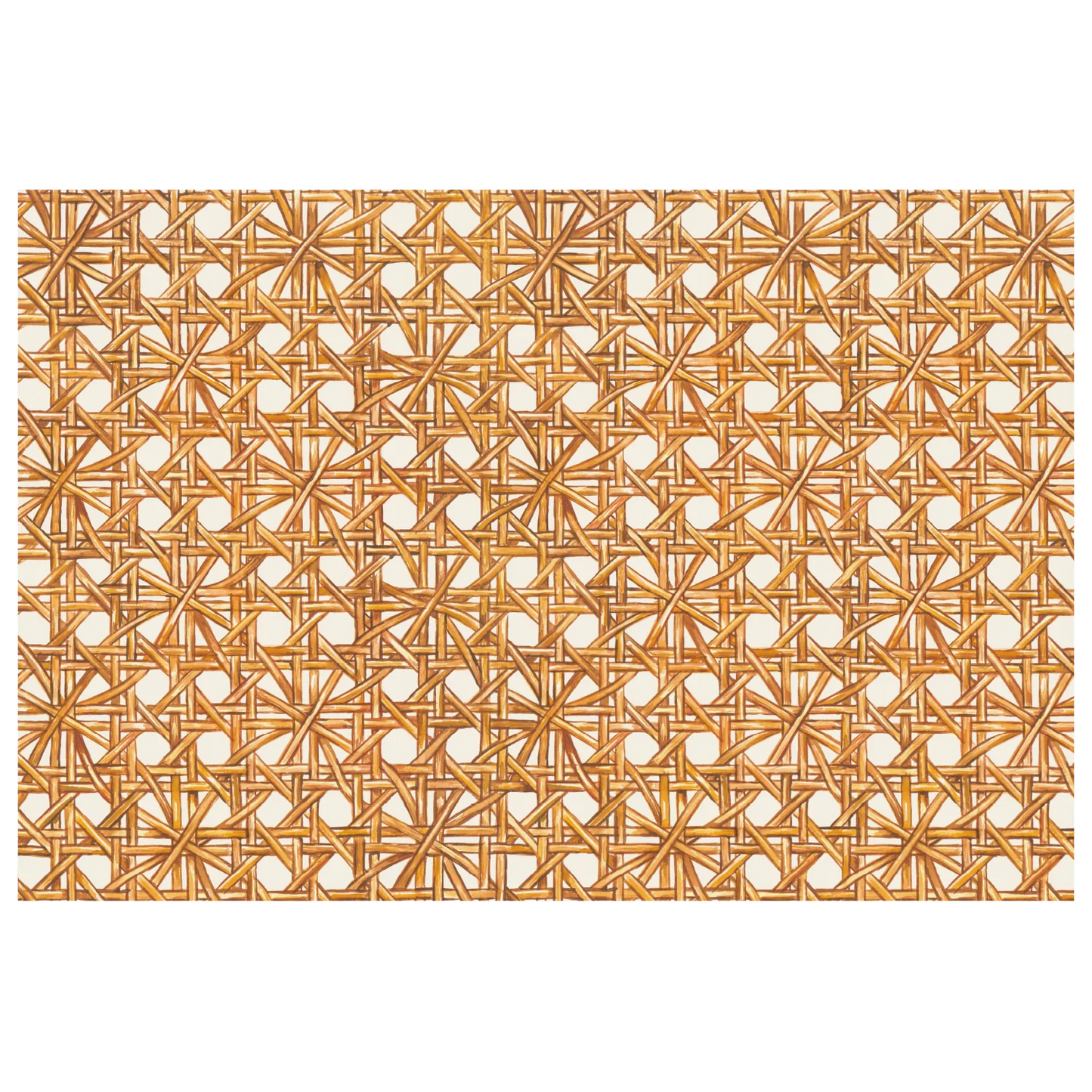 Rattan Weave Placemats- 12 sheets