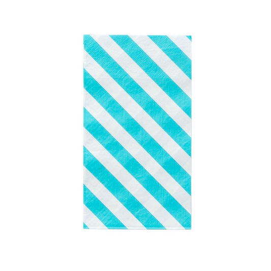 Sky Striped Dinner Napkins